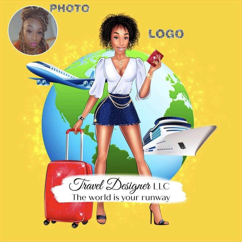 Travel Agent Logo <br> (Custom) (7405704183982)