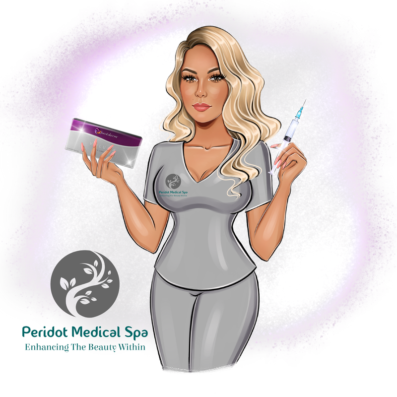 Cosmetologist Portrait, Aesthetics Nurse, Esthetician Logo