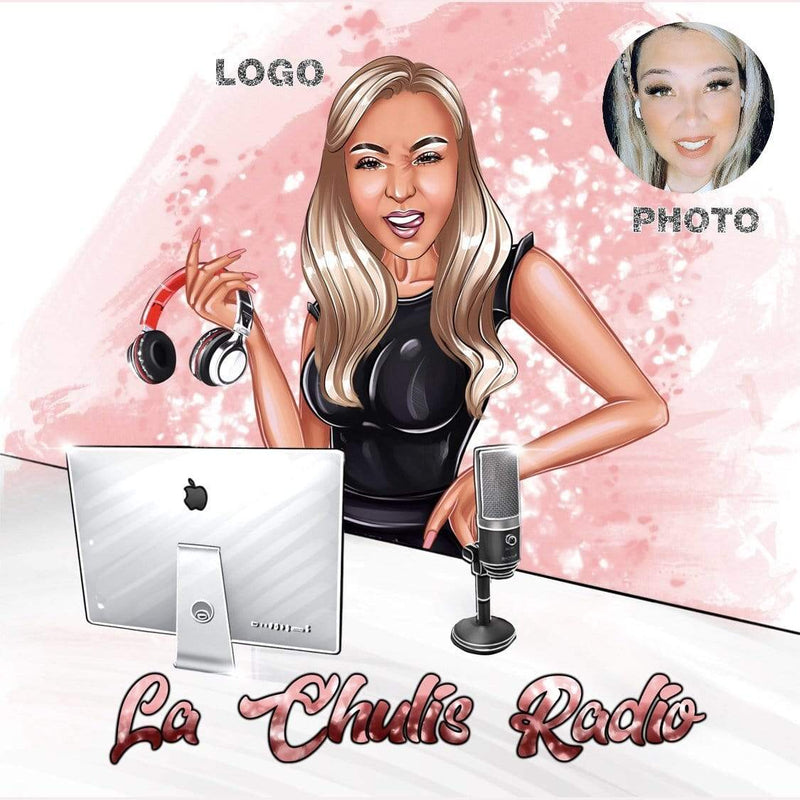 Podcast, Blogger, Influencer Logo