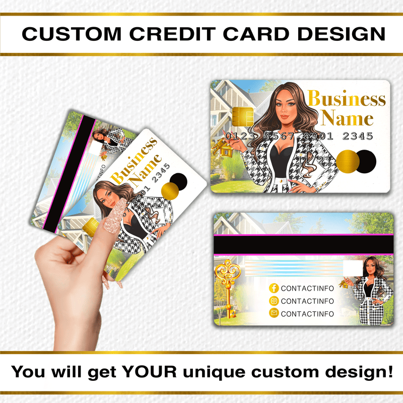 Credit Card Design <br> (Custom)