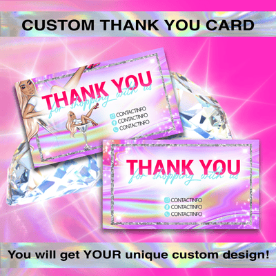 Thank You Card <br> (Custom) (7357136076974)
