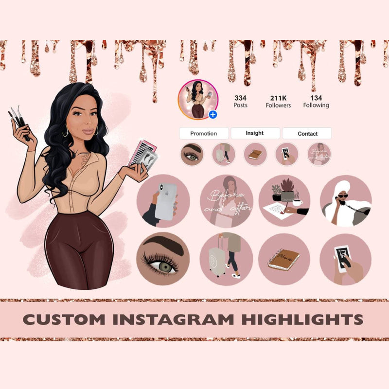 Instagram Highlights Custom